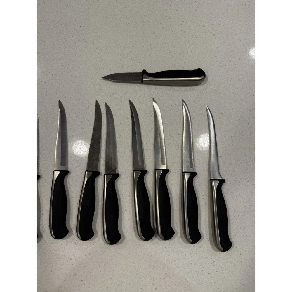 JA Henckels Knife Set 13 Piece With Block Not Complete